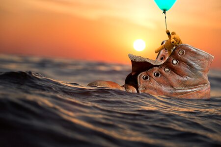 Landscape shoes marine
