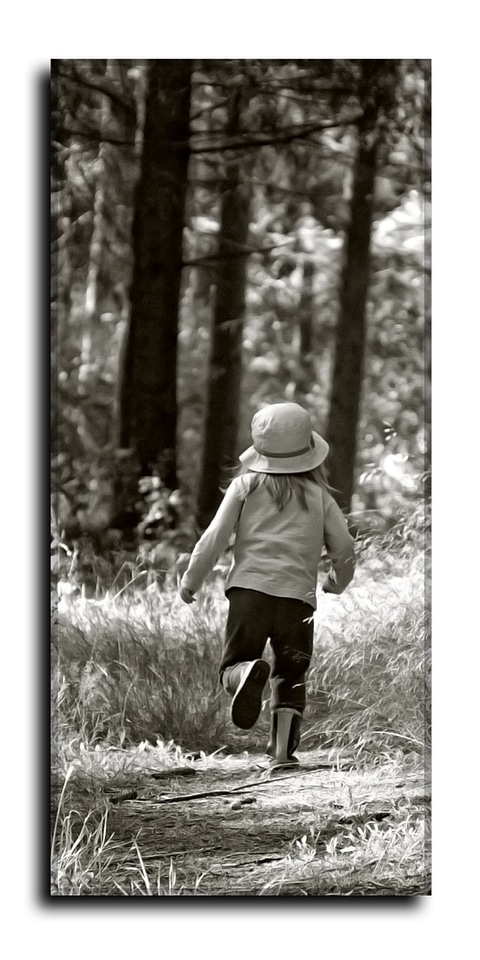 Joy young black and white