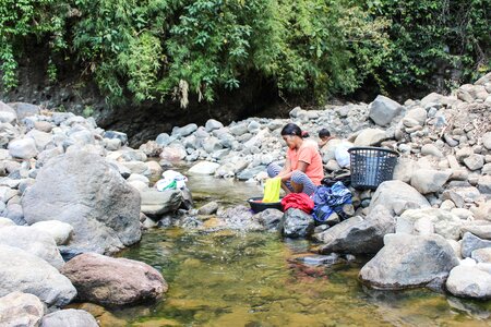 Female water housewife