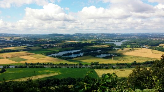 Fields lake horizon photo