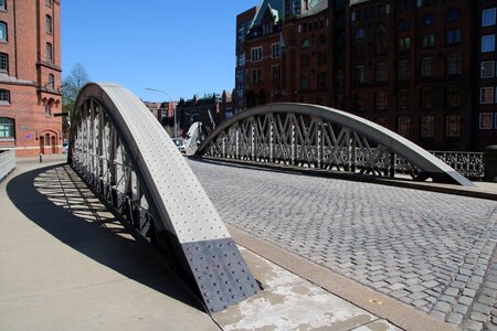 Bridge steel architecture photo