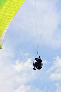 Paraglider leisure sports nature photo