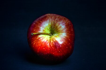 Nutrition red apple healthy photo