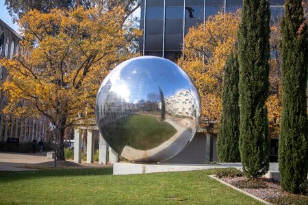 Globe ball aluminium photo