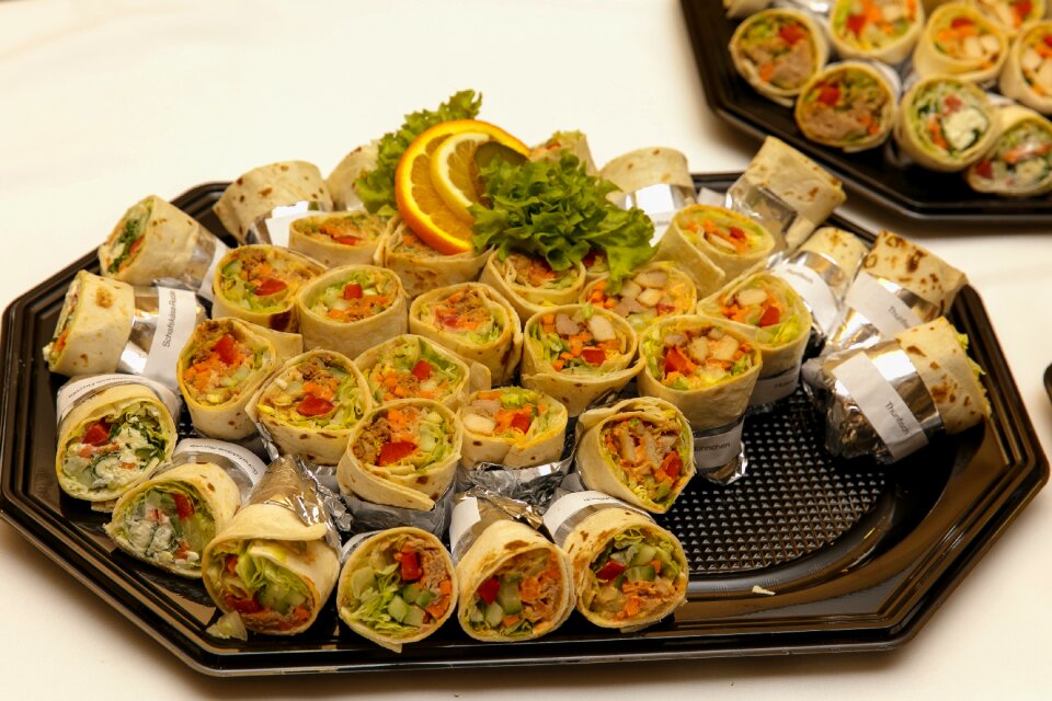 Delicious buffet odds and ends