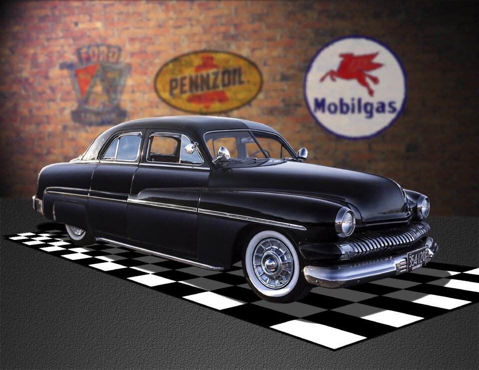 Pennzoil mobilgas custom