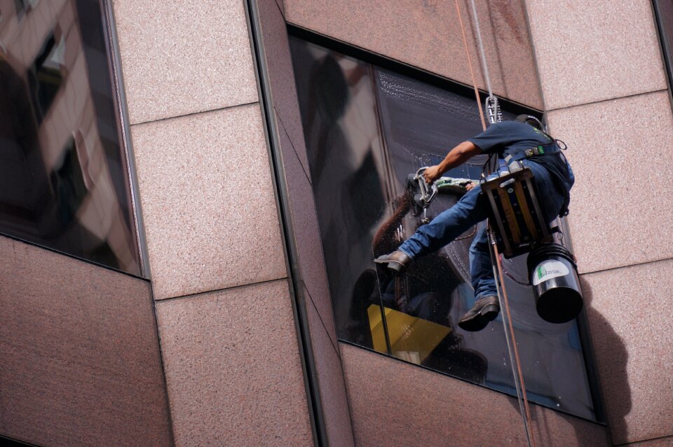 Washer window washer washing