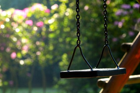 Swing park playground photo