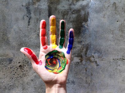 Love lgbt paint