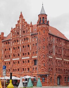 Restored gable tower photo