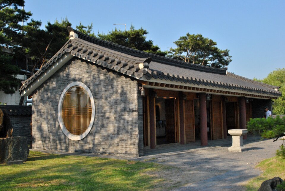Hanok korean traditional traditional houses