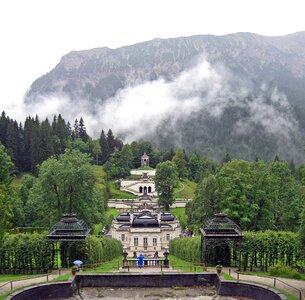 Linderhof castle architecture