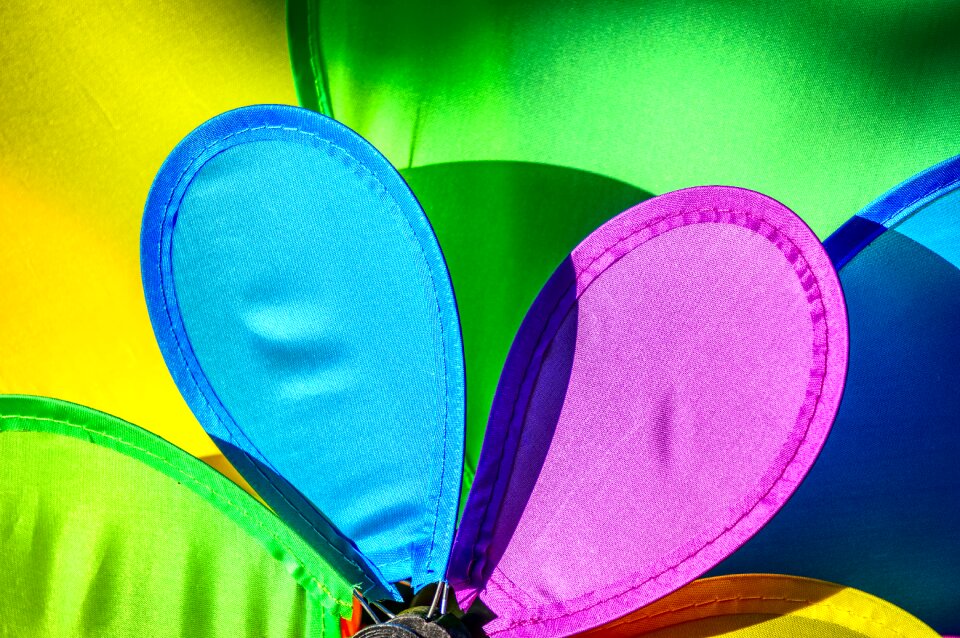 Windspiel fabric propeller