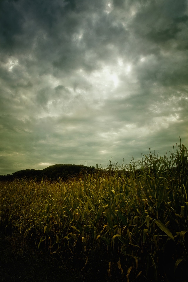 Clouds dramatic mood