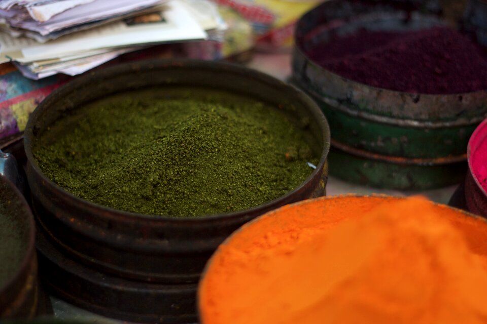 Dye natural dyes colorful