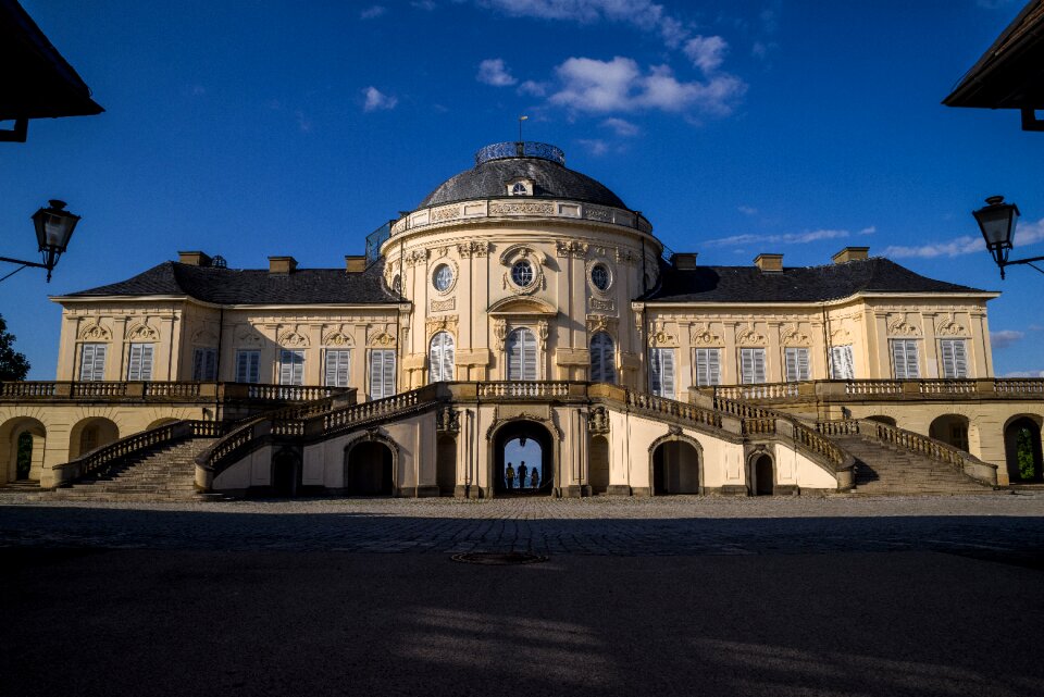 Building old schloss solitude