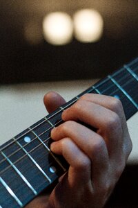 Guitarist musician play guitar photo
