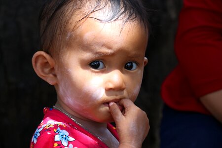 Innocence curiosity face