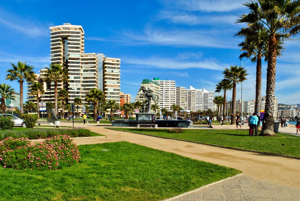 Viña del mar chile beach
