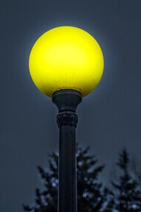 Replacement lamp yellow spherical photo