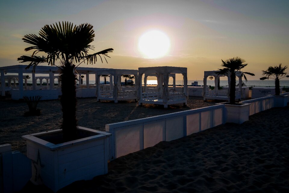 Mood atmospheric beach