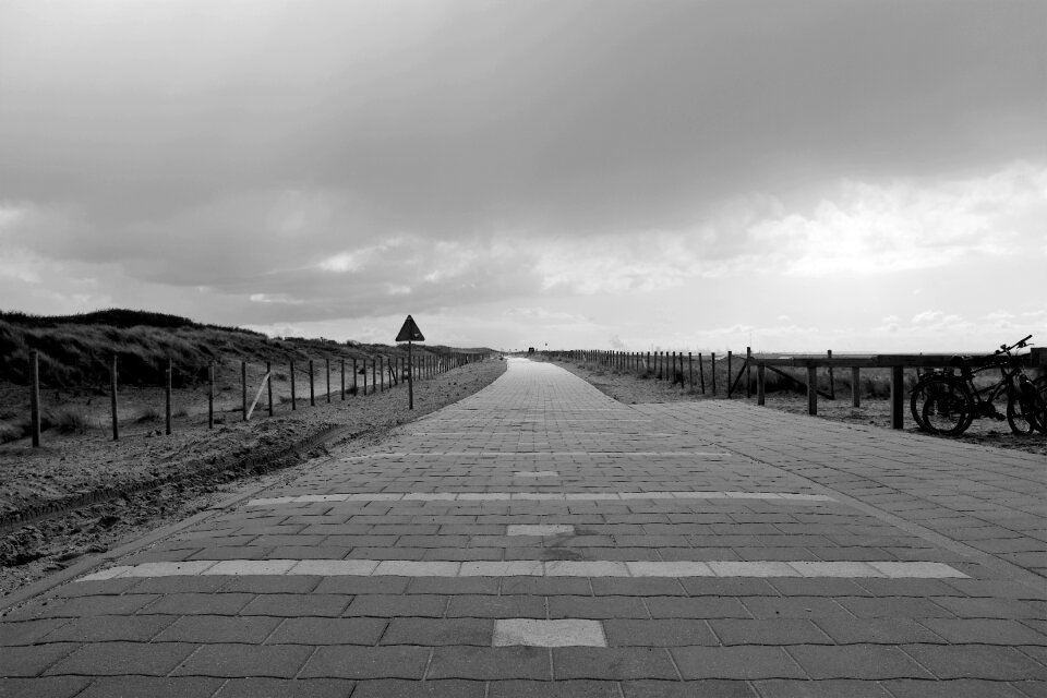 Transition black white mood