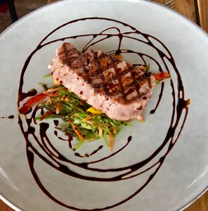 Plate meal restaurant
