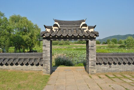 Hanok korean traditional traditional houses