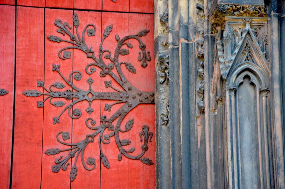 Church pink antique