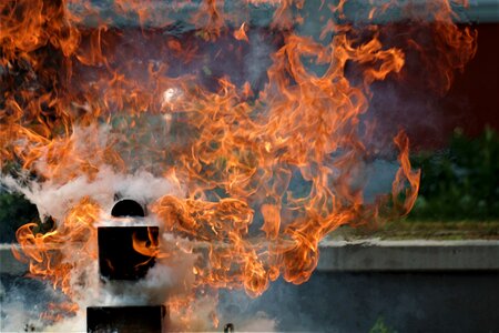 Fire hot blaze