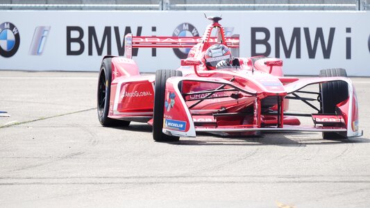 Auto racing car race track