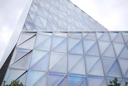 Clouds triangles reflections