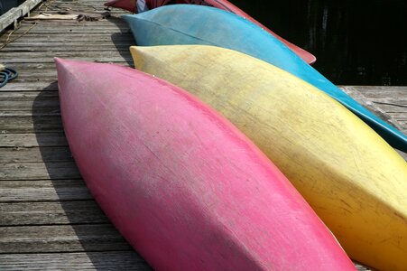 Rental boat blue