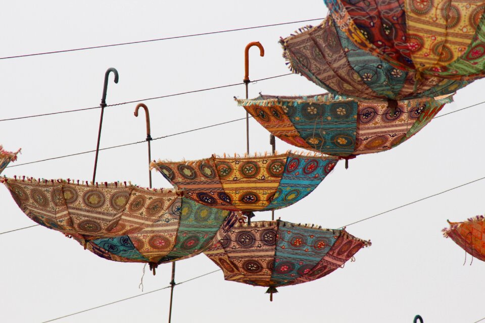 Nature fabric decoration