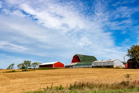 Agriculture countryside landscape photo