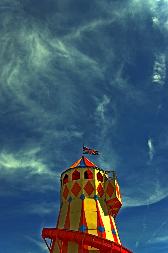 Sky circus flag