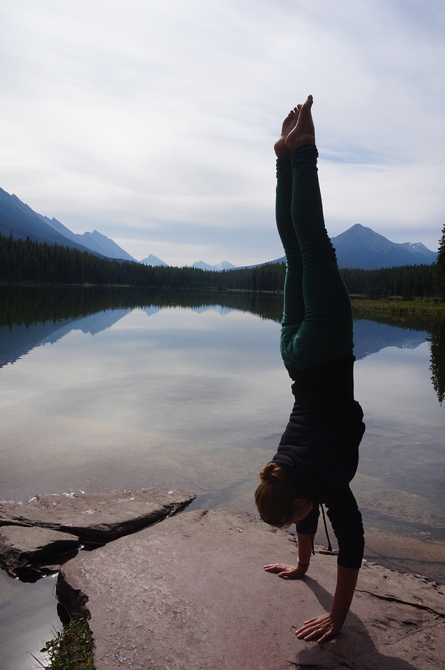 Learn handstand exercise limber