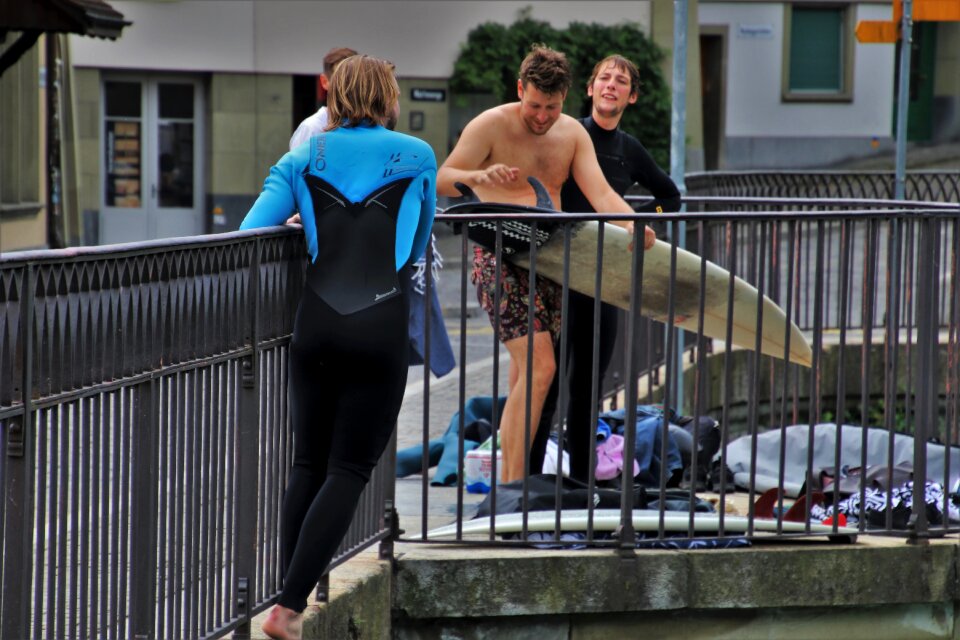 Character proactively surf