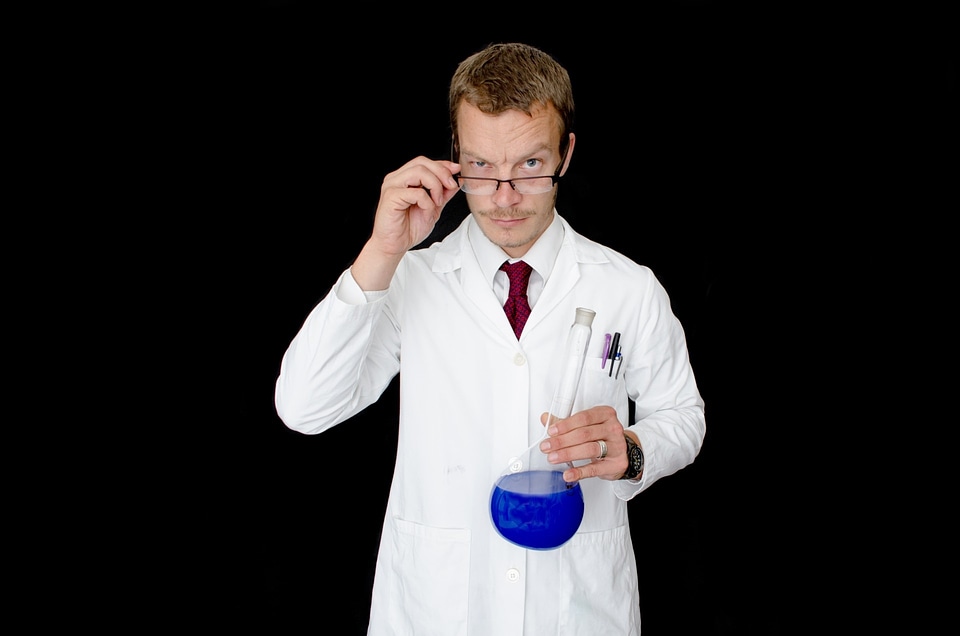 Laboratory lab glass