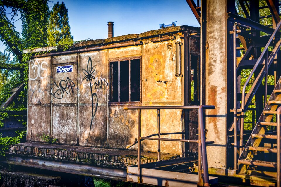 Industrial construction architecture