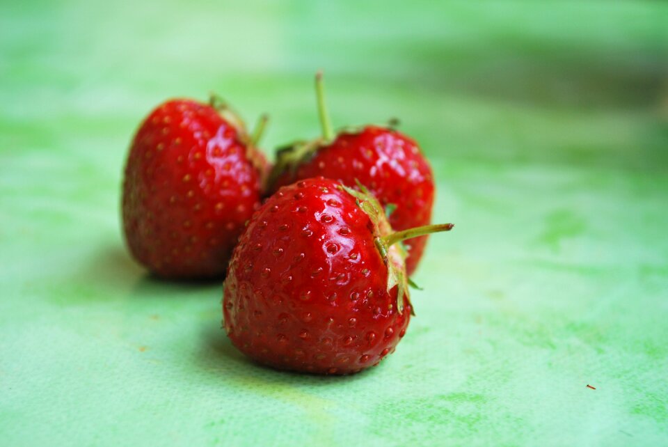 Strawberries fruits summer