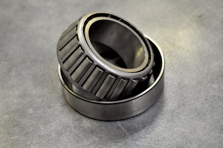 Bearing maintenance machine parts photo