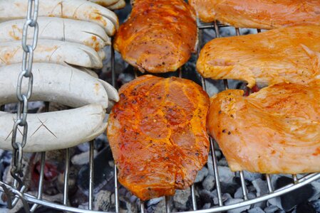 Grilling summer sausage