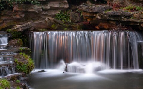 Nature river night