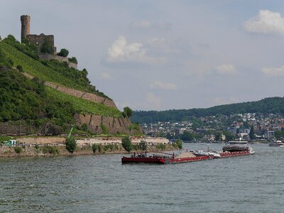 Castle ehrenfels rhine valley
