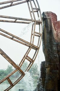 Water wagons stone splash