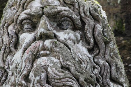 Statue face monsters