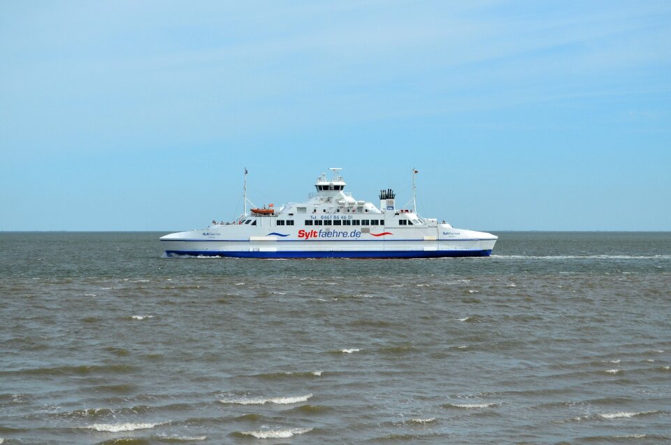 Sylt ferry ship traffic car ferry
