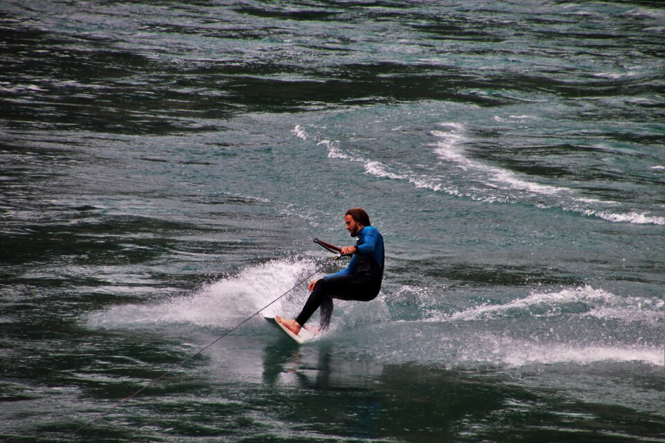Wave extreme sport pattern