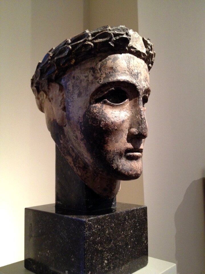 Wisdom bust antiquity